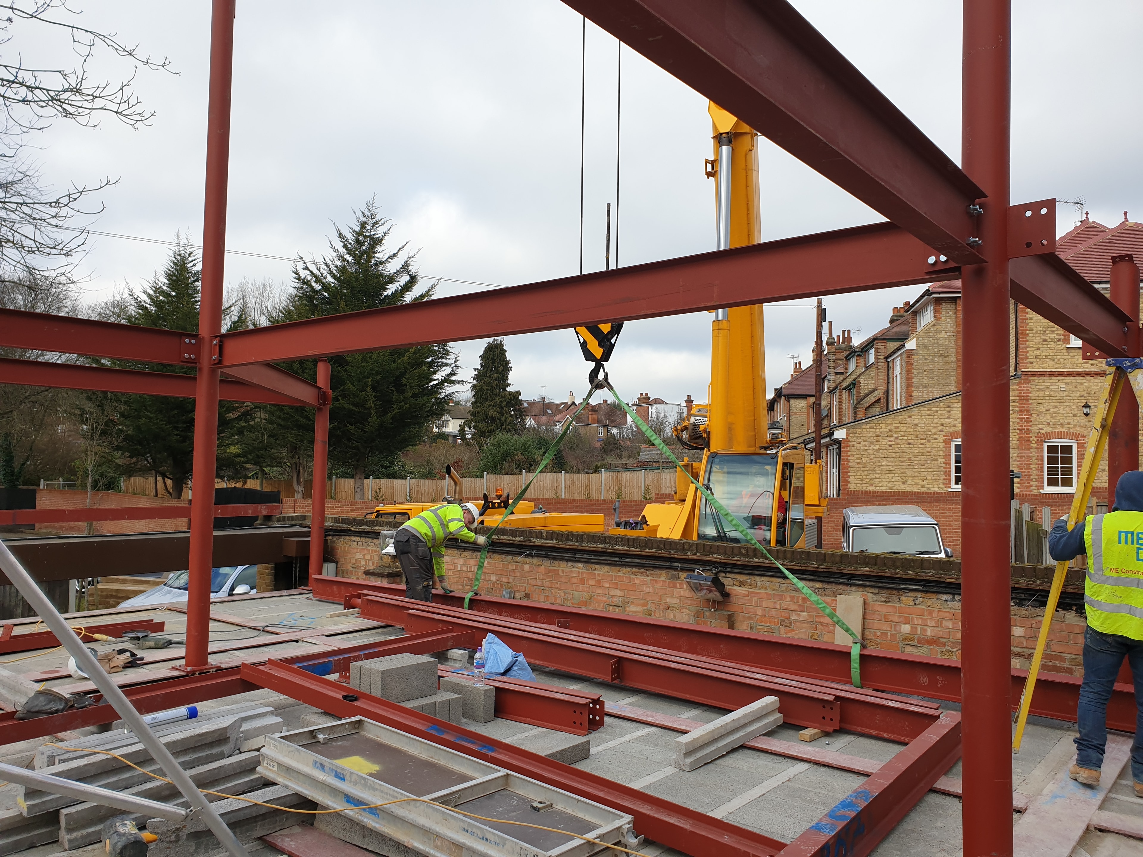 Two storey office extension — Woodford Green